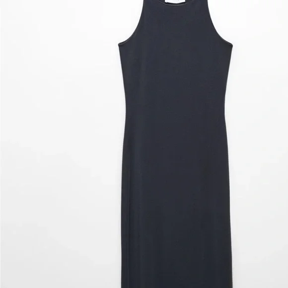 MANGO NWT unopened Modal midi blue dress size 8 - Picture 8 of 8